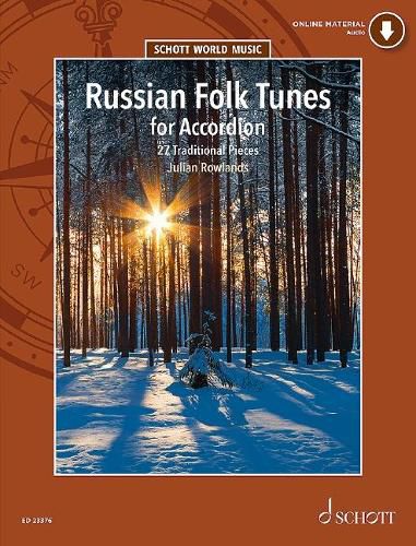 Cover image for Russian Folk Tunes for Accordion: 27 Traditional Pieces