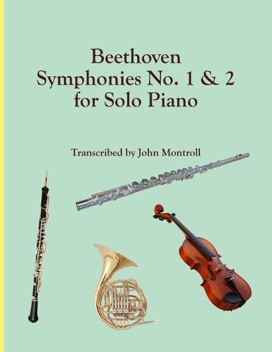 Cover image for Beethoven Symphonies No. 1 & 2 for Solo Piano