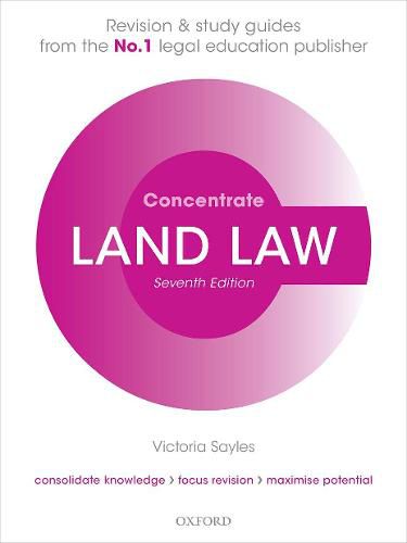 Cover image for Land Law Concentrate: Law Revision and Study Guide