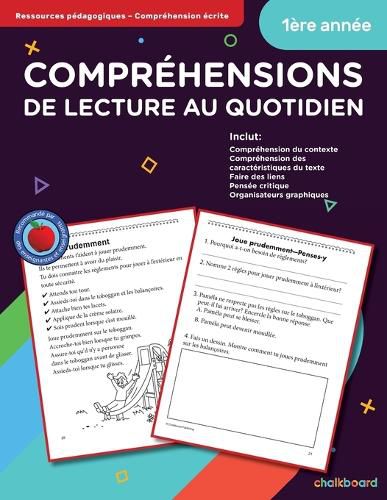 Canadian French Daily Reading Comprehension Grade 1