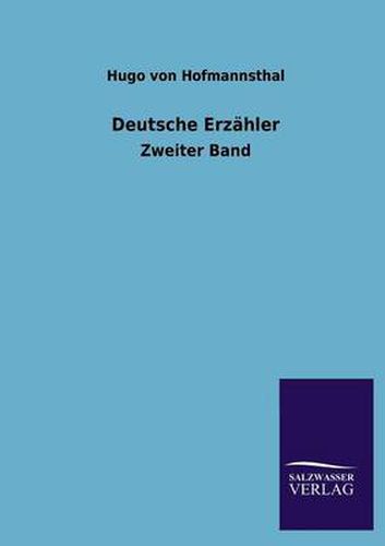 Cover image for Deutsche Erzahler