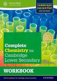 Cover image for Complete Chemistry for Cambridge Lower Secondary Workbook (First Edition)