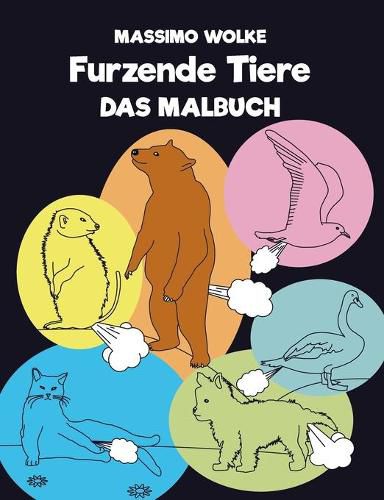 Cover image for Furzende Tiere - Das Malbuch