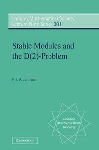 Cover image for Stable Modules and the D(2)-Problem