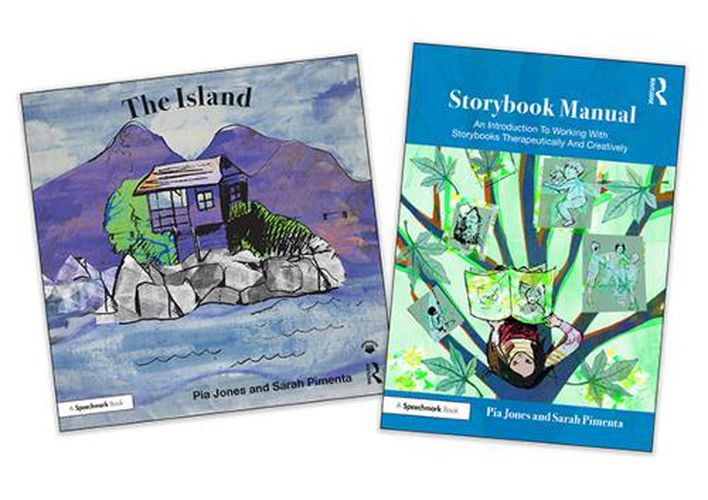 Cover image for The Island and Storybook Manual: For Children With A Parent Living With Depression