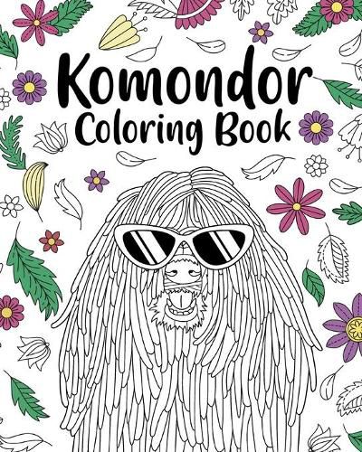 Cover image for Komondor Coloring Book
