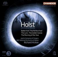 Cover image for Holst Orchestral Works Volume 1