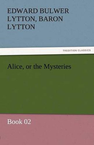 Cover image for Alice, or the Mysteries - Book 02