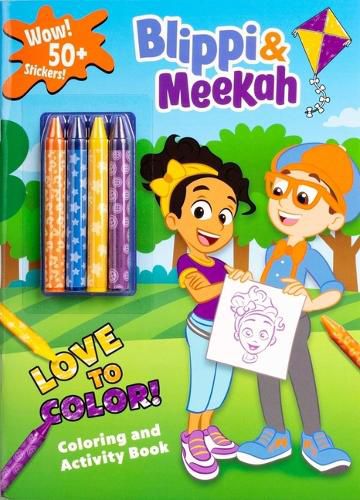 Blippi: Blippi and Meekah Love to Color!