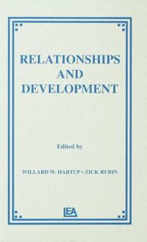 Cover image for Relationships and Development