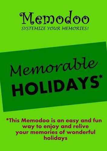 Cover image for Memodoo Memorable Holidays