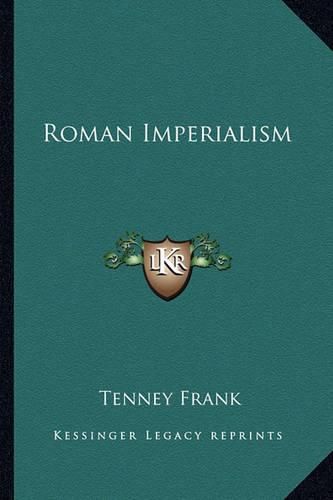 Cover image for Roman Imperialism