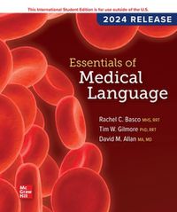 Cover image for Essentials of Medical Language: 2024 Release ISE