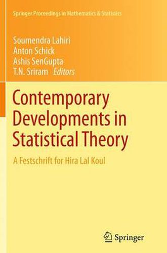 Cover image for Contemporary Developments in Statistical Theory: A Festschrift for Hira Lal Koul