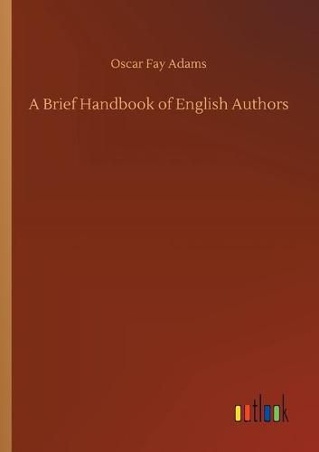 Cover image for A Brief Handbook of English Authors