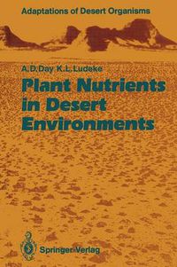 Cover image for Plant Nutrients in Desert Environments