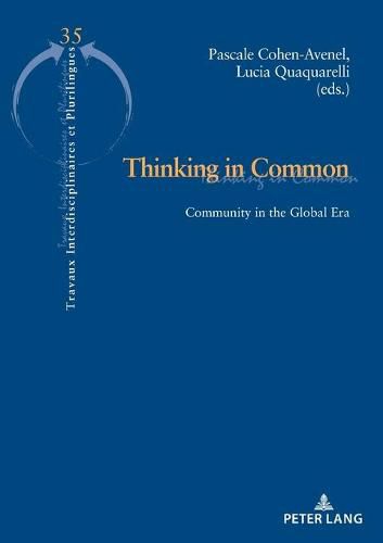 Cover image for Thinking in Common: Community in the Global Era