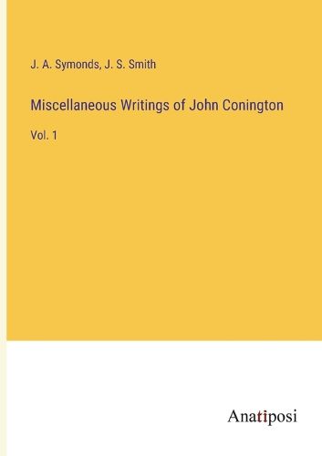 Cover image for Miscellaneous Writings of John Conington