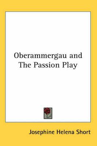 Cover image for Oberammergau and the Passion Play