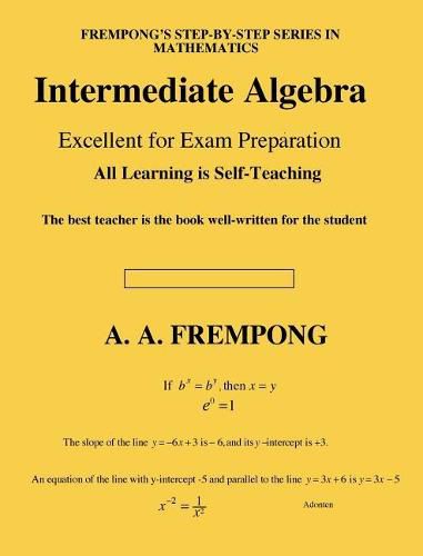 Cover image for Intermediate Algebra