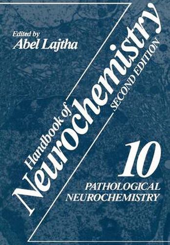 Cover image for Pathological Neurochemistry