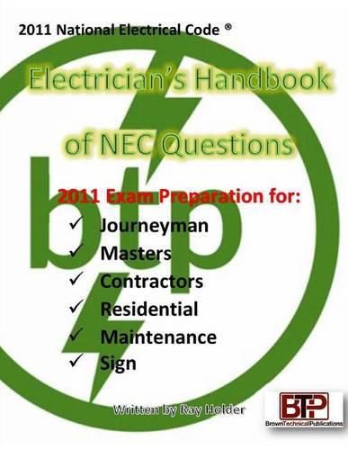 Cover image for 2011 Electricians Handbook of NEC Questions