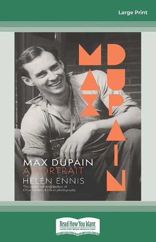 Cover image for Max Dupain