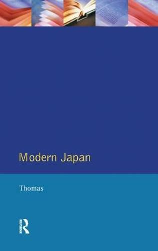 Cover image for Modern Japan: A Social History Since 1868