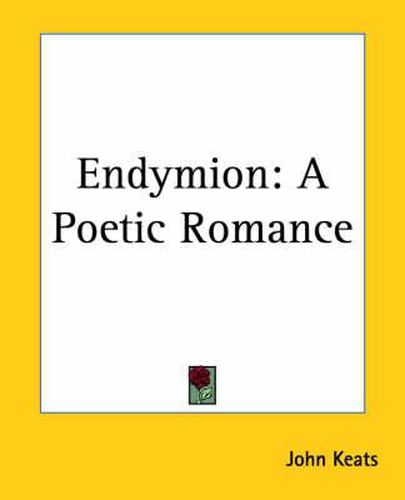 Cover image for Endymion: A Poetic Romance