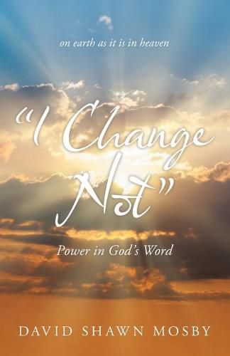 Cover image for "I Change Not"