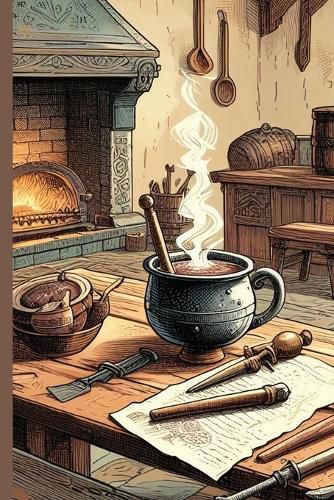 Cover image for The Walker & Mason Medieval Hot Chocolate Mix Recipe Journal