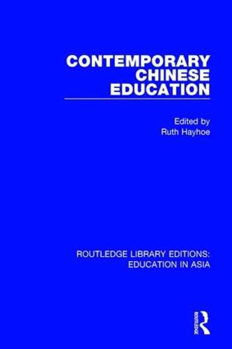 Cover image for Contemporary Chinese Education