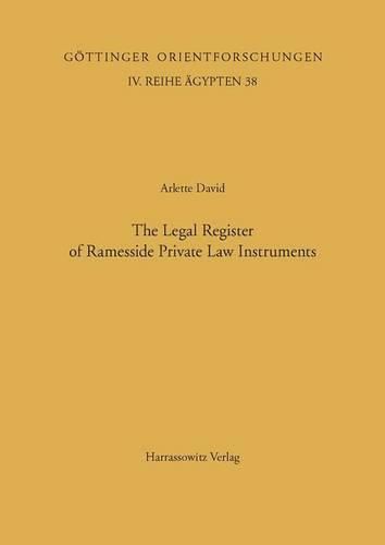 Cover image for Classification and Categorization in Ancient Egypt / The Legal Register of Ramesside Private Law Instruments