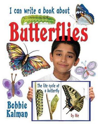 Cover image for I can write a book about Butterflies