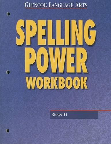 Cover image for Glencoe Language Arts Spelling Power Workbook Grade 11