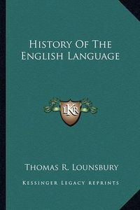 Cover image for History of the English Language