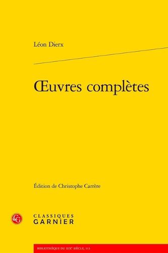 Cover image for Oeuvres Completes