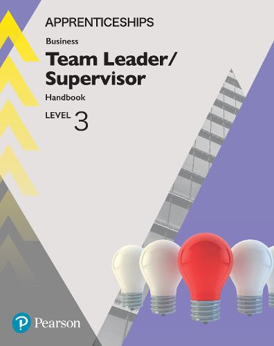 Cover image for Apprenticeship Team Leader / Supervisor Level 3 Handbook + ActiveBook