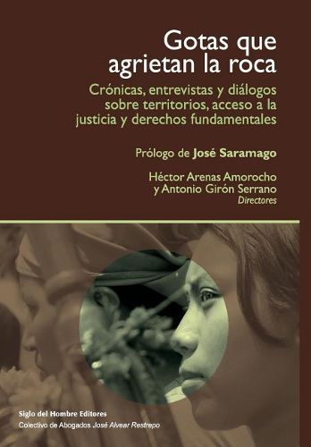 Cover image for Gotas que agrietan la roca: Cronicas, entrevistas y dialogos sobre territorios y acceso a la justicia