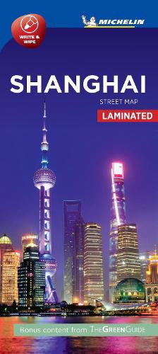 Cover image for SHANGHAI - Michelin City Map 9223: Laminated City Plan