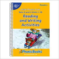 Cover image for Phonic Books Dandelion Readers Reading and Writing Activities Set 2 Units 1-10 and Set 3 Units 1-10 (Alphabet code, blending 4 and 5 sound words)