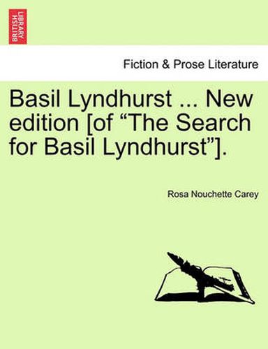 Cover image for Basil Lyndhurst ... New Edition [Of the Search for Basil Lyndhurst].