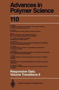 Cover image for Responsive Gels: Volume Transitions II