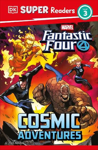 Cover image for DK Super Readers Level 3 Marvel Fantastic Four Cosmic Adventures