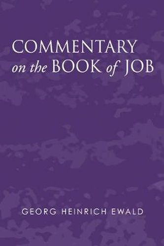 Cover image for Commentary on the Book of Job