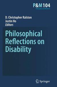 Cover image for Philosophical Reflections on Disability