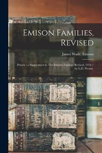 Cover image for Emison Families, Revised: Prunty: a Supplement to The Emison Families Revised, 1954 / by L.D. Prunty.