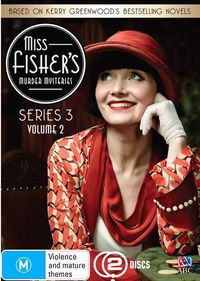 Cover image for Miss Fishers Murder Mysteries: Season 3 (Volume 2) (DVD)