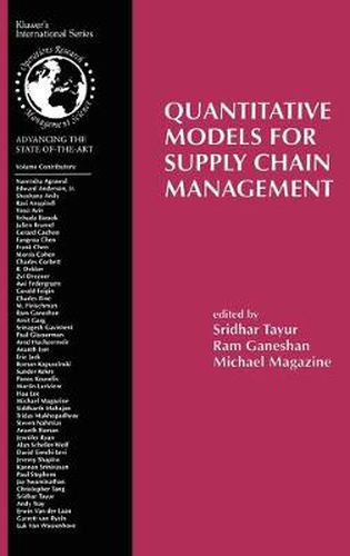 Cover image for Quantitative Models for Supply Chain Management