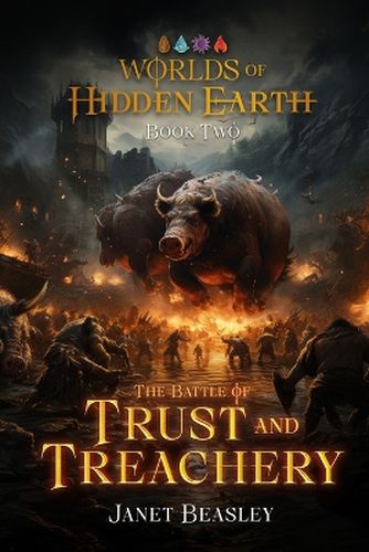 Cover image for Worlds of Hidden Earth Book 2 The Battle of Trust and Treachery
